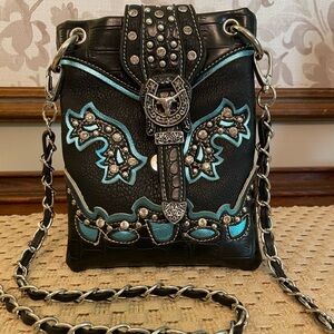 Western embellished purse